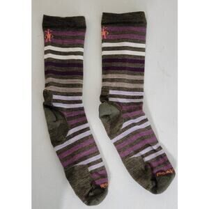 Smartwool Socks Womens Gray Multi-Colored Socks Warm Casual Everyday Socks